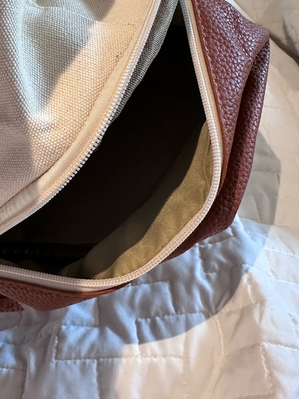 GRAF LANTZ Canvas Travel Weekender Tote NEW $158 - Picture 10 of 12